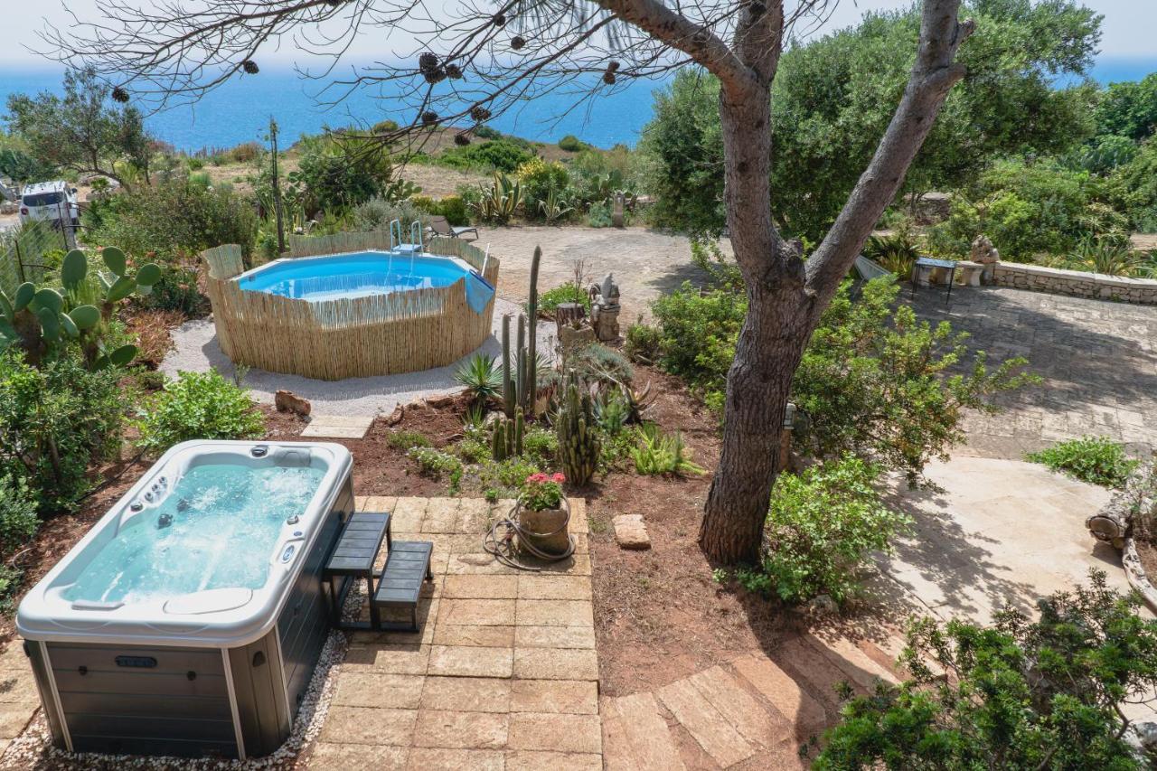 Villa Tina Ai Piedi Del Faro Di Leuca Леука Экстерьер фото